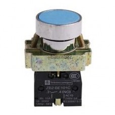 Μπουτόν Πόρτα Πίνακα Φ22 1NO Μπλέ EL2-BA61